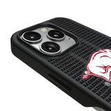 University of Arkansas Fayetteville Razorbacks Text Backdrop MagSafe Compatible Phone Case for Apple iPhone