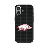 University of Arkansas Fayetteville Razorbacks Text Backdrop MagSafe Compatible Phone Case for Apple iPhone
