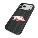 University of Arkansas Fayetteville Razorbacks Text Backdrop MagSafe Compatible Phone Case for Apple iPhone