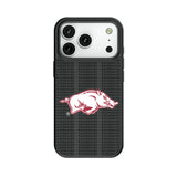 University of Arkansas Fayetteville Razorbacks Text Backdrop MagSafe Compatible Phone Case for Apple iPhone