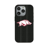 University of Arkansas Fayetteville Razorbacks Text Backdrop MagSafe Compatible Phone Case for Apple iPhone