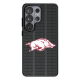 University of Arkansas Fayetteville Razorbacks Text Backdrop MagSafe Compatible Phone Case for Samsung Galaxy