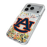 University of Auburn Tigers Confetti Glitter Phone Case for Apple iPhone