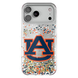University of Auburn Tigers Confetti Glitter Phone Case for Apple iPhone