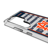 University of Auburn Tigers Field Clear Phone Case for Samsung Galaxy