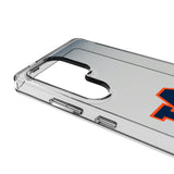 University of Auburn Tigers Linen Clear Phone Case for Samsung Galaxy