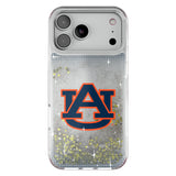 University of Auburn Tigers Linen Glitter Phone Case for Apple iPhone