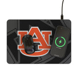 University of Auburn Tigers Monocolor Tilt 15-Watt Wireless Charger and Mouse Pad