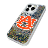 University of Auburn Tigers Paisley Glitter Phone Case for Apple iPhone