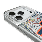 University of Auburn Tigers Paisley Glitter Phone Case for Apple iPhone