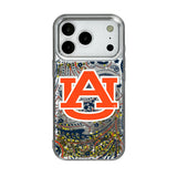 University of Auburn Tigers Paisley Glitter Phone Case for Apple iPhone