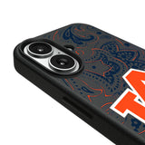 University of Auburn Tigers Paisley MagSafe Compatible Phone Case for Apple iPhone