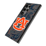 University of Auburn Tigers Paisley MagSafe Compatible Phone Case for Samsung Galaxy