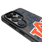University of Auburn Tigers Paisley MagSafe Compatible Phone Case for Samsung Galaxy