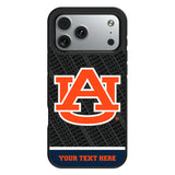 University of Auburn Tigers Personalized EndZone Plus Bump Phone Case for Apple iPhone