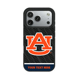 University of Auburn Tigers Personalized EndZone Plus Bump Phone Case for Apple iPhone