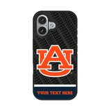 University of Auburn Tigers Personalized EndZone Plus Bump Phone Case for Apple iPhone