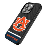 University of Auburn Tigers Personalized EndZone Plus Bump Phone Case for Apple iPhone