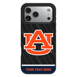 University of Auburn Tigers Personalized EndZone Plus Bump Phone Case for Apple iPhone