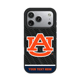 University of Auburn Tigers Personalized EndZone Plus Bump Phone Case for Apple iPhone