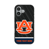 University of Auburn Tigers Personalized EndZone Plus Bump Phone Case for Apple iPhone