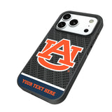 University of Auburn Tigers Personalized EndZone Plus Bump Phone Case for Apple iPhone