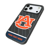 University of Auburn Tigers Personalized EndZone Plus Bump Phone Case for Apple iPhone