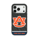 University of Auburn Tigers Personalized EndZone Plus Bump Phone Case for Apple iPhone