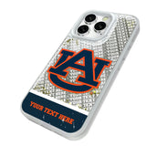 University of Auburn Tigers Personalized EndZone Plus Glitter Phone Case for Apple iPhone