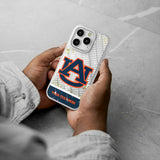 University of Auburn Tigers Personalized EndZone Plus Glitter Phone Case for Apple iPhone