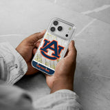 University of Auburn Tigers Personalized EndZone Plus Glitter Phone Case for Apple iPhone