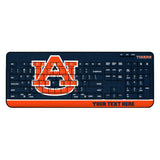University of Auburn Tigers Personalized Endzone Solid Wireless USB Keyboard