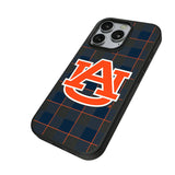 University of Auburn Tigers Plaid MagSafe Compatible Phone Case for Apple iPhone