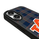 University of Auburn Tigers Plaid MagSafe Compatible Phone Case for Apple iPhone