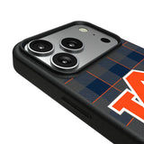 University of Auburn Tigers Plaid MagSafe Compatible Phone Case for Apple iPhone