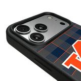 University of Auburn Tigers Plaid MagSafe Compatible Phone Case for Apple iPhone