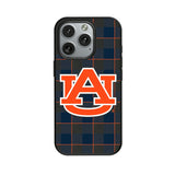 University of Auburn Tigers Plaid MagSafe Compatible Phone Case for Apple iPhone