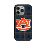 University of Auburn Tigers Plaid MagSafe Compatible Phone Case for Apple iPhone