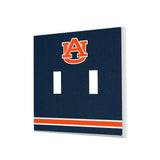 University of Auburn Tigers Stripe Hidden-Screw Light Switch Plate