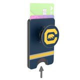 University of California Berkeley Golden Bears Stripe PopSockets MagSafe-Compatible PopWallet+