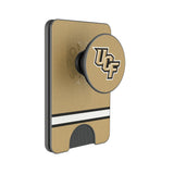 University of Central Florida Golden Knights Stripe PopSockets MagSafe-Compatible PopWallet+