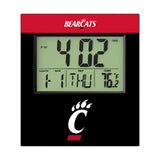 University of Cincinnati Bearcats Color Block Wall Clock