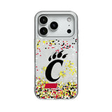 University of Cincinnati Bearcats Confetti Glitter Phone Case for Apple iPhone
