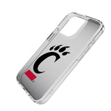 University of Cincinnati Bearcats Linen Clear Phone Case for Apple iPhone