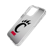 University of Cincinnati Bearcats Linen Clear Phone Case for Apple iPhone