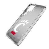 University of Cincinnati Bearcats Linen Clear Phone Case for Samsung Galaxy