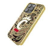 University of Cincinnati Bearcats Paisley Bling Phone Case for Apple iPhone
