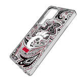 University of Cincinnati Bearcats Paisley Clear Phone Case for Samsung Galaxy