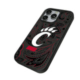 University of Cincinnati Bearcats Paisley MagSafe Compatible Phone Case for Apple iPhone