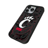 University of Cincinnati Bearcats Paisley MagSafe Compatible Phone Case for Apple iPhone